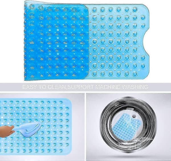 Sklisikker Matte - Antiskli Matte for Dusj og Badekar