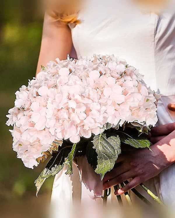 18 stk. Gave Hydrangea Kunstige Blomster Silke Hortensia Blomster