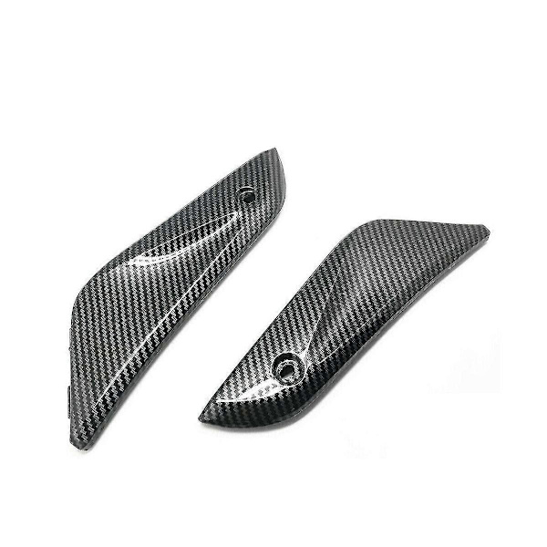 Kolfibermålade Sadelkåpor Vänster Höger Tank Sidolock Panel för Cbr1000rr 2004-2007