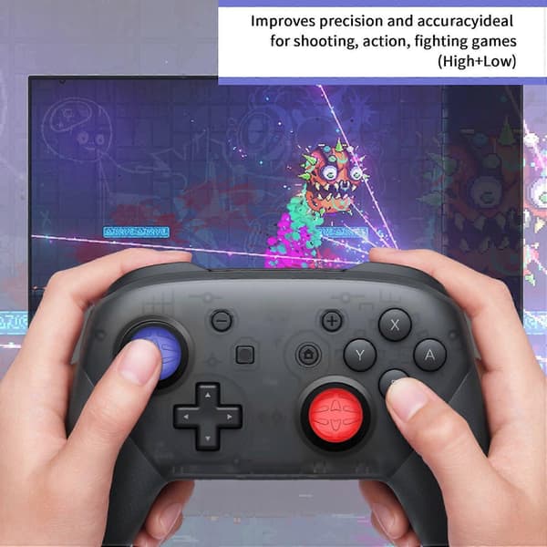 JYS JYS-P5147 8st För PS5/PS4/Switch Pro Controller Rocker Knapp Hög Låg Kåpa Set Rocker