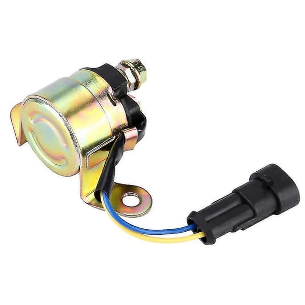Starter Solenoid Relæ Motorcykel Starter Spole Relæ (guld) (1 stk)