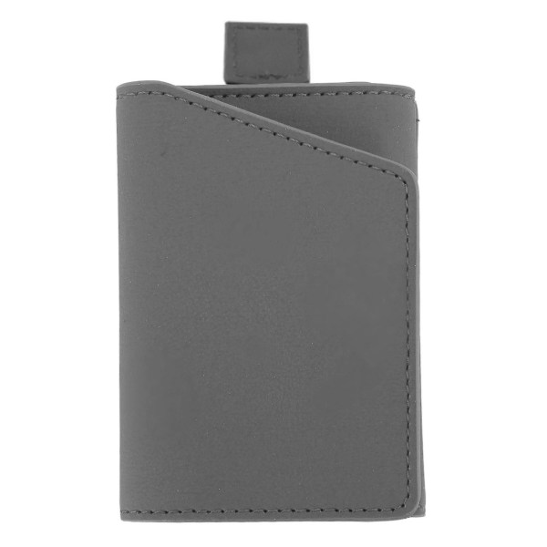 Anti-tyveri kort swipe tegnebog tegnebog automatisk kortudkast multi-card slot kortholder-jbk Grey