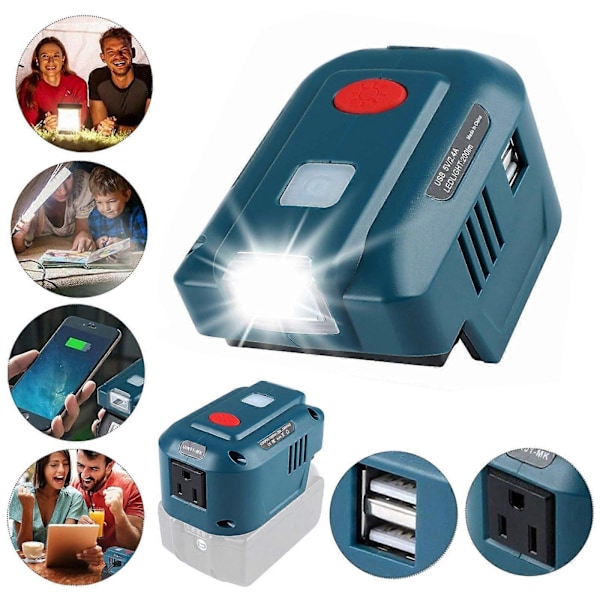 18V Strømforsyning Inverter USB Oplader Til Makita Lithium-Ion 150/Watt lithium batteri inverter