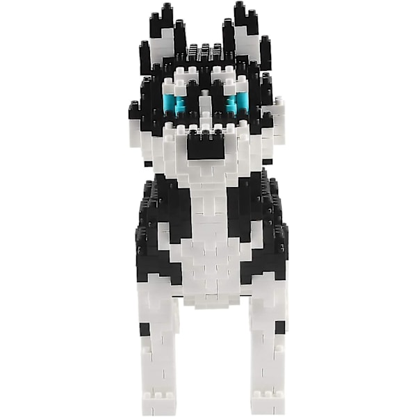 Mikro Hunde Byggeklodser Pet Mini Byggelegetøj Klodser, 950 Stykker Kljm-02 (Husky)