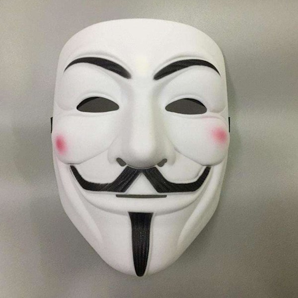 Anonym mask - Cosplay Halloween - Klä ut dig