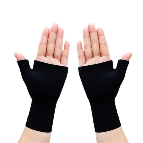 Compression Glove for Wrist and Thumb Black M