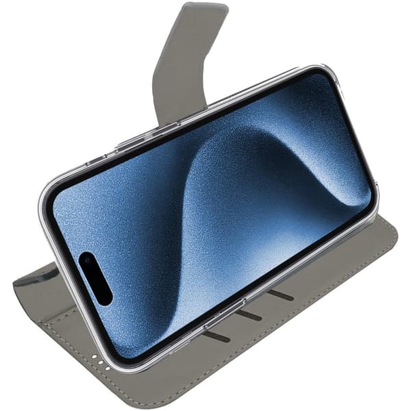 Wally Wallet Case iPhone 16 Pro Musta