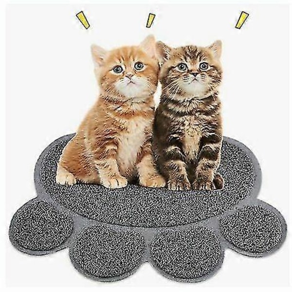Grå Kattsandsmatta