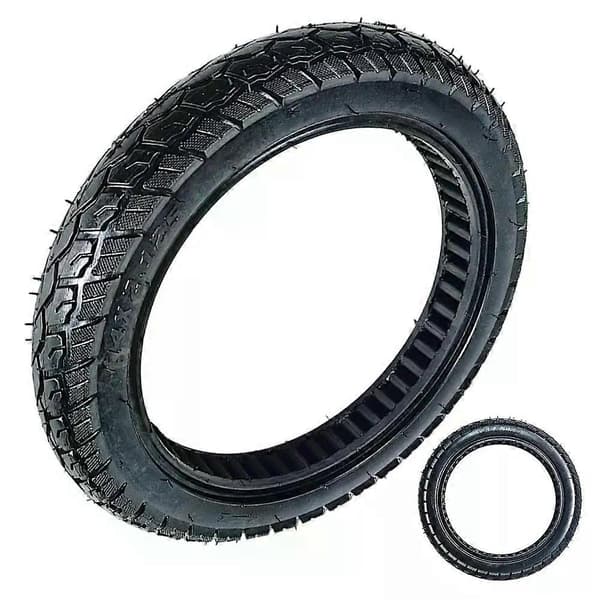 14x2.125 Elcykeldäck 14 Tum Solid Däck Konstruerat för Lång Livslängd Lättviktsdesign Robust Gummimaterial