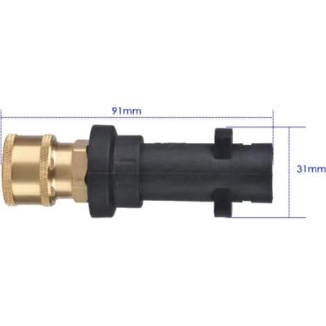 Karcher K högtryckstvättspistoladapter - 1/4 tums snabbkoppling - Munstycksspets