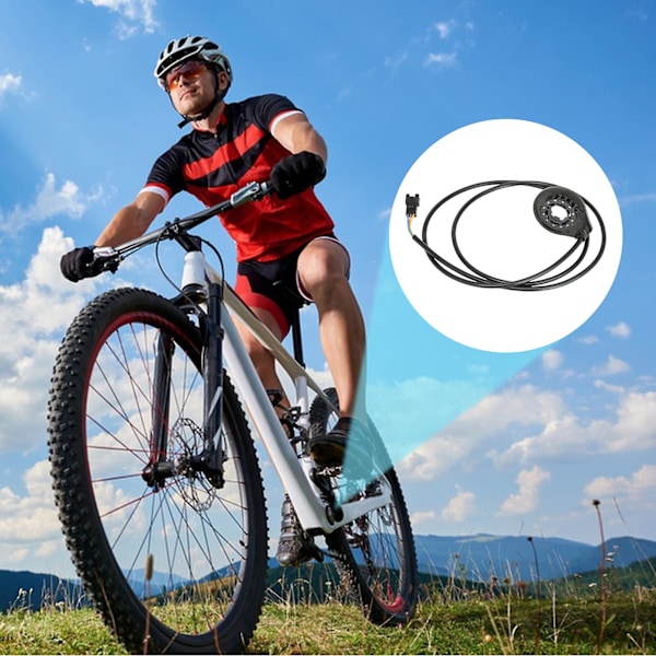 E-sykkel Pedal Assist Sensor Sykkelhastighetssensor Universal Enkel å Installere Elektrisk Sykkel Assistentsensor