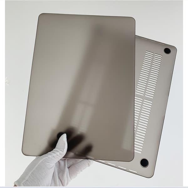 Compatible with MacBook Air 13\" (2025-2022) Case - Grey Matte Shell for A2681/A3113/A3240