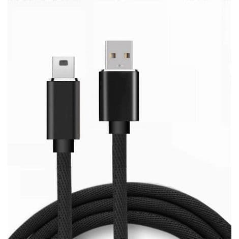 Mini USB A till B 2.0-kabel för GPS, kamera, laddning och datasynkronisering