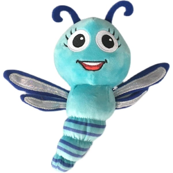 Dragonfly Plussjdyr, Håndholdt, Liten Blå Dragonfly Dukke, Kjæledyr Dukke, Søt Liten Gave