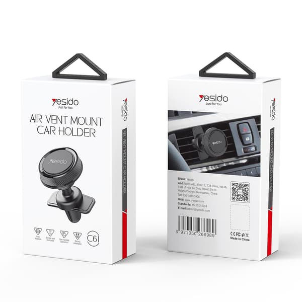 Yesido Bil Luftventil Magnetisk Telefonholder