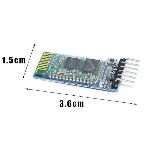 HC-05 Trådlös Bluetooth RF Transceiver Modul Kort Seriell TTL För ardui
