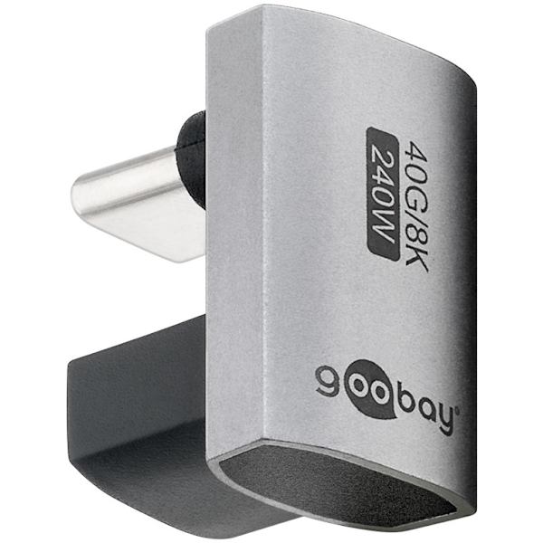 USB-C™-adapter 180° U-formad, USB4™