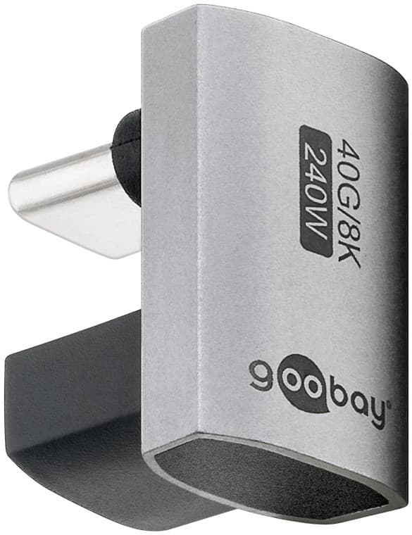 USB-C™-sovitin 180° U-muotoinen, USB4™