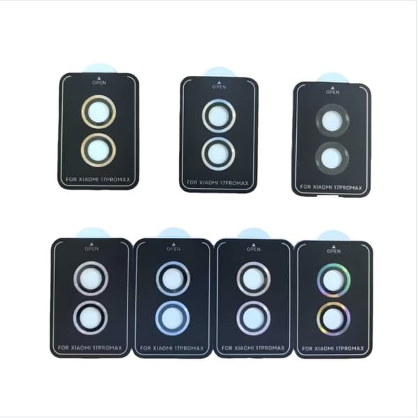 Xiaomi 17 Pro Camera Lens Protector - Tempered Glass with Rhinestone Eagle Eye Design
