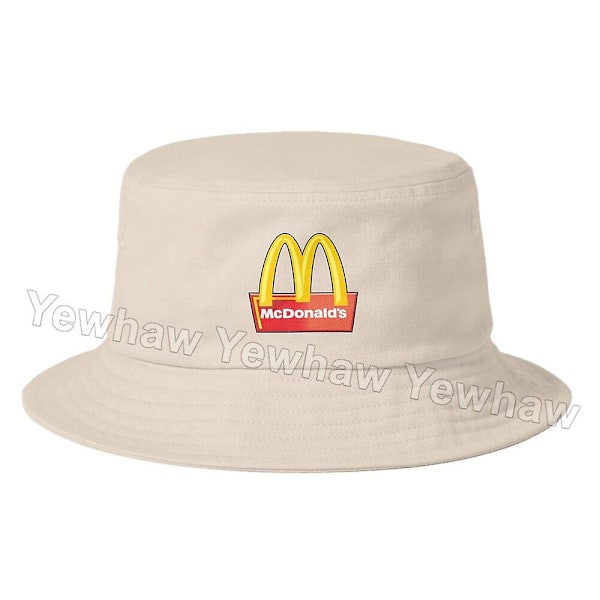 Hamburger Snabb Crew Mcdonald's Mat Snabbmat Burger Bucket Hat