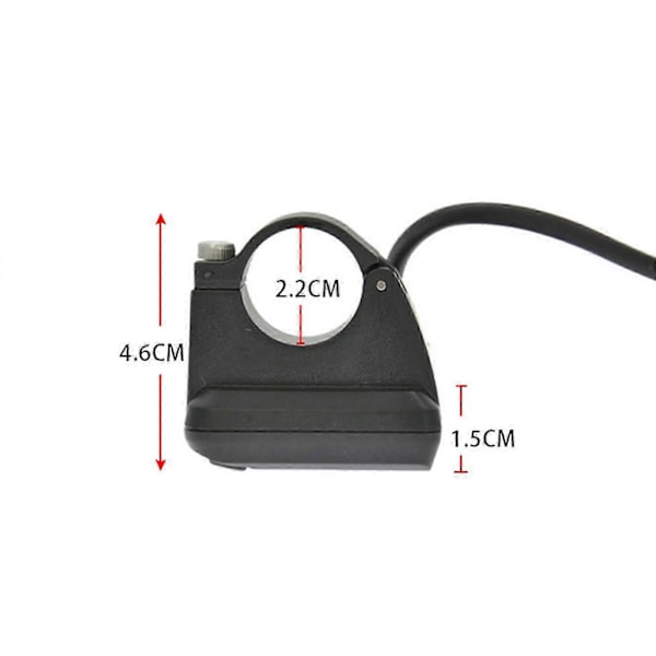 E-Bike EN06 LCD Display Kontrollpanel 24-48V, För Elektrisk Cykel Scooter 6 Pin FQ