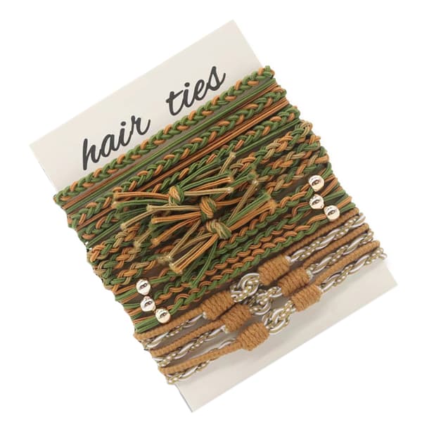 Flätade pannband - Bohemisk stil, 12-pack Modell 5