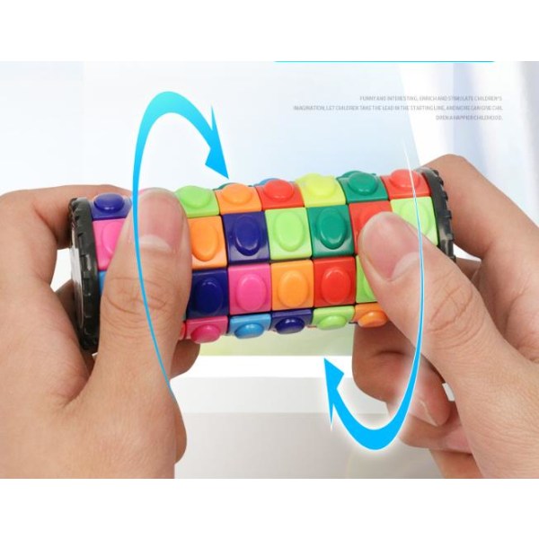 Lasten koulutus kolmiulotteinen magic , maissi Rubikin kuutio älyllisen kehityksen Rubikin kuutio lelut lieriömäinen Rubikin kuutio