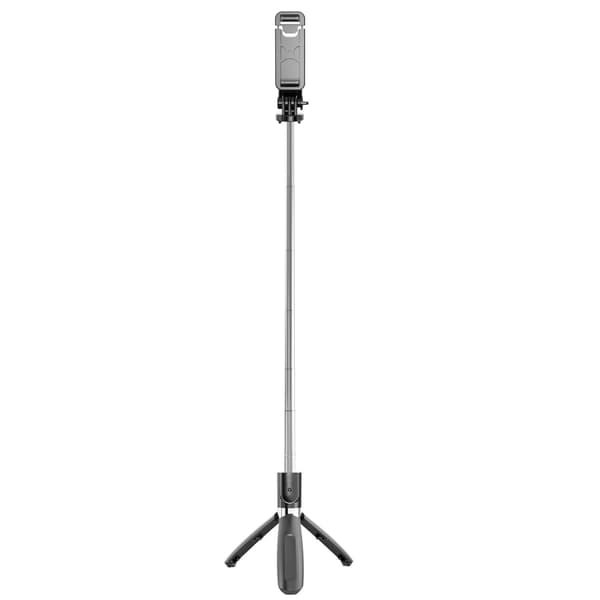 Selfie Stick/Mobile Tripod with Remote Control Camera and GoPro Compatible 19-100 cm