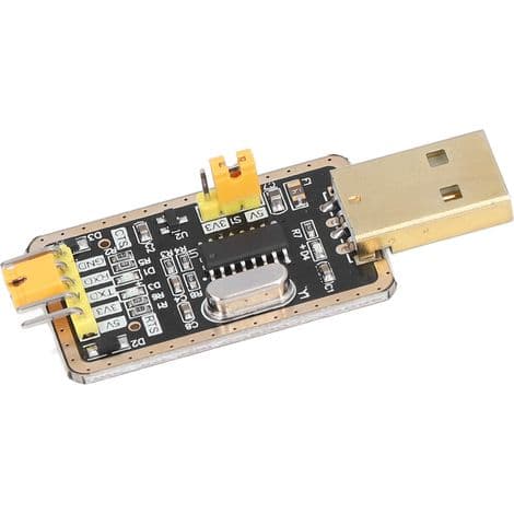 USB til TTL seriell adapterbrikkekonverteringsmodul + feilsøkingskabel (3,3V 5V)