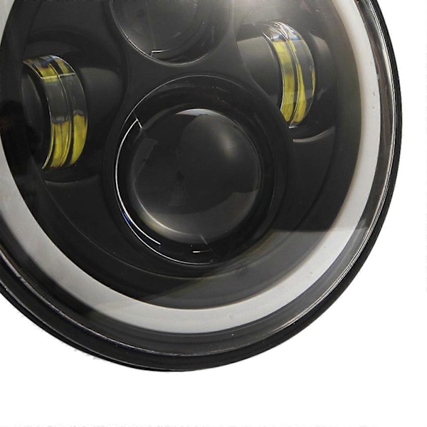 LED 7' Runde Forlygter 200W til LJ Hummer