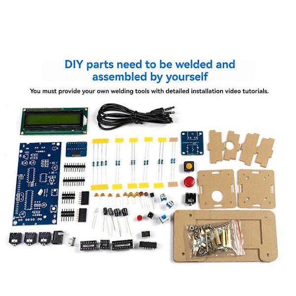 CW Dekoder Morse Code Läsar Kit Morse Code Dekoder Komponenter DIY Elektronisk Komponent Kit
