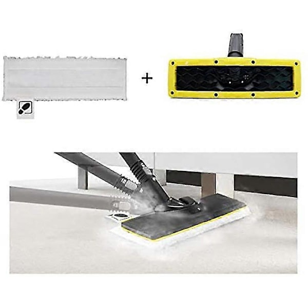 6 stk Mikrofiber Moppklut Puter for Easyfix SC 2, SC 3, SC 4, SC 5 Damprenser Varig Utskifting