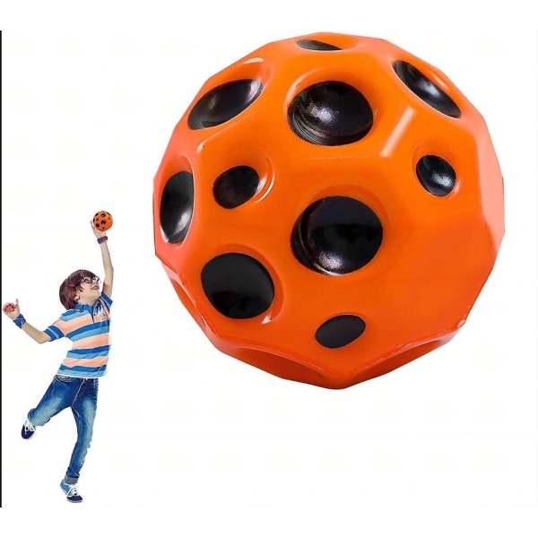 Rymdbollar Extrem hög studsande boll & popljud Meteorrymdboll