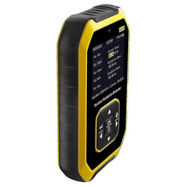 Geigertæller Nuklear Strålingsdetektor - Strålingsdosimeter med LCD-display, Bærbar