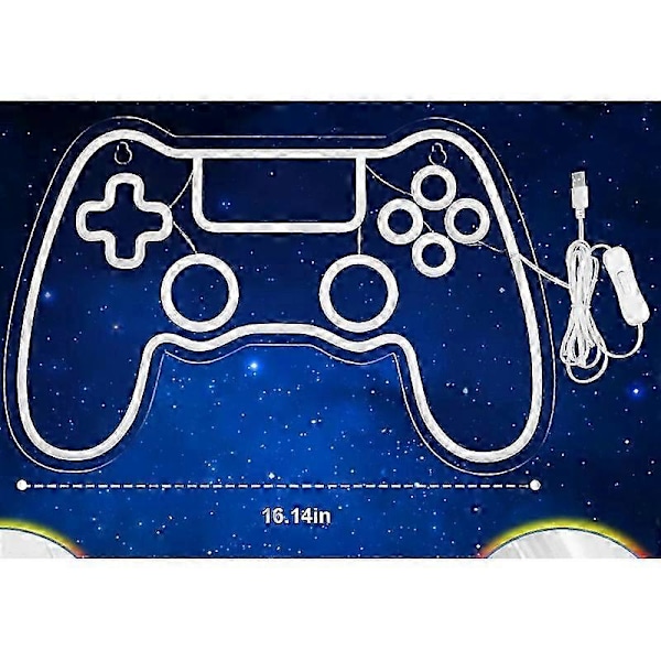 Spillskilt For Gamer R - Spillskilt For Tenåringsgutt R 41x27cm Rat-Yogu