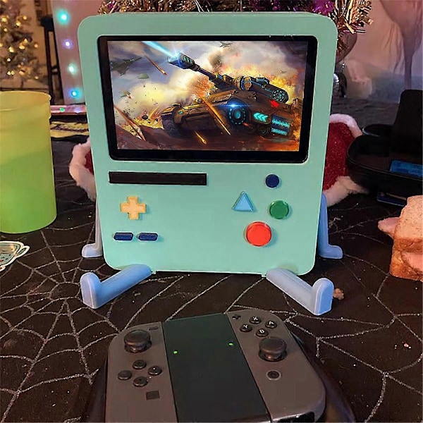 For Nintendo Switch Holder Base Spillkonsoll Oppbevaringsstativ Brakett Bærbar Lader Dock Støtte Stan