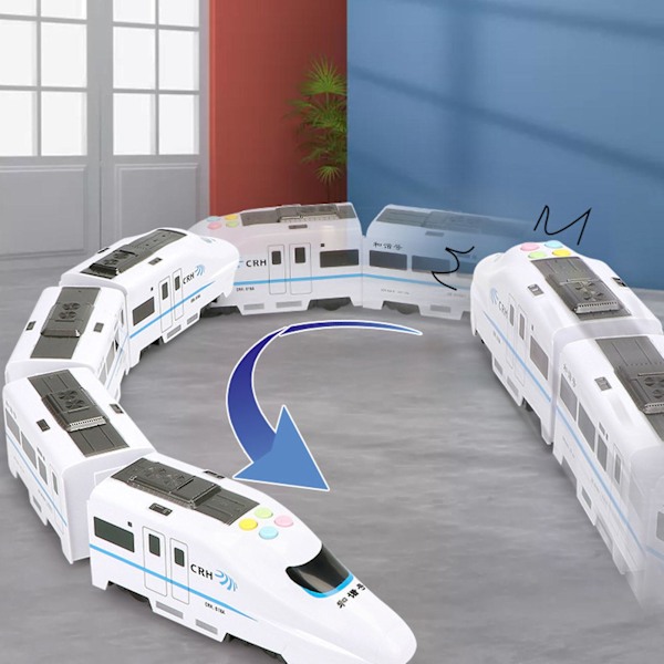 Togeleke High Simulation Intelligent Durable Elektrisk Togleke for Barn