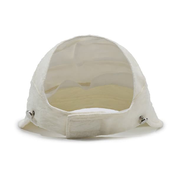 Tynn solhatt / caps for sommeren hvit