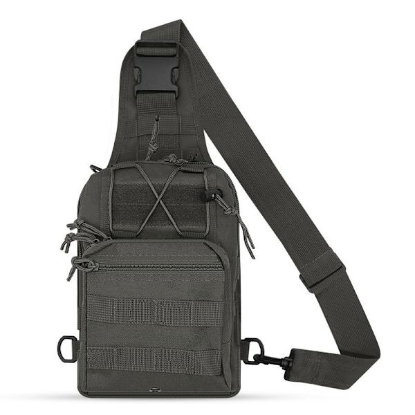 Multifunctional Tactical Chest Bag Black