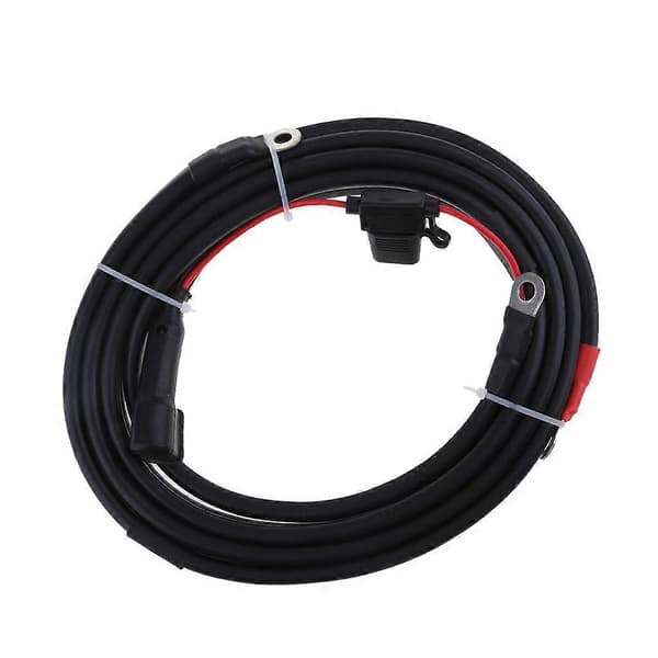 2 Meter Båd Påhængsmotor Ledningsnet Kabel til Sort
