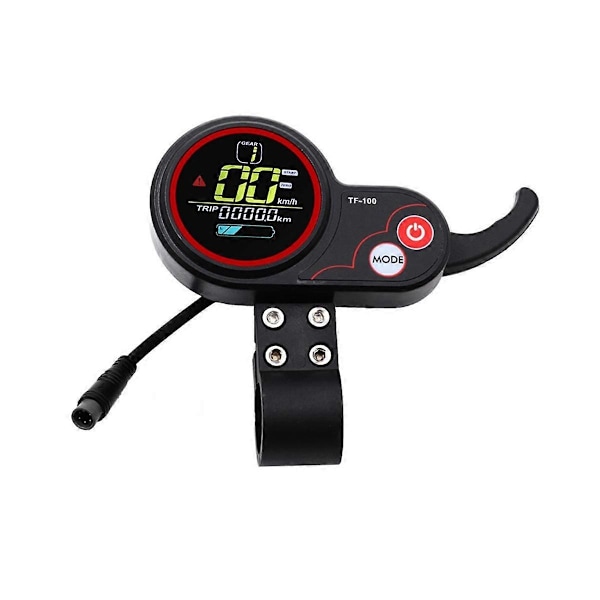 För elscooter instrument gashandtag omkopplare universell gashandtagsdisplaykontroller 48V 6 stift