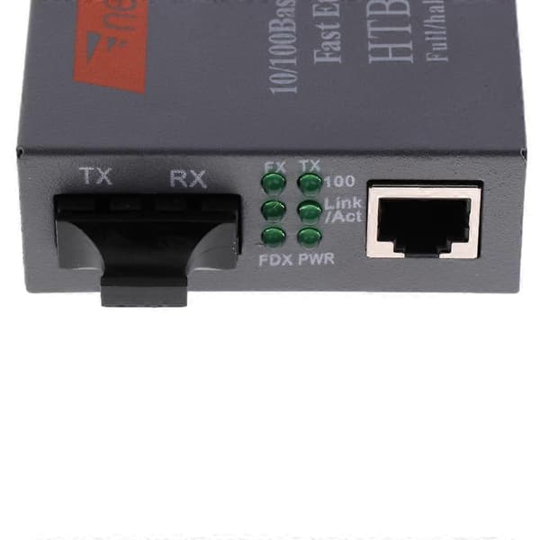 HTB-1100s Fiber Optisk Kabel Konverter SC .5e Duplex Single Mode