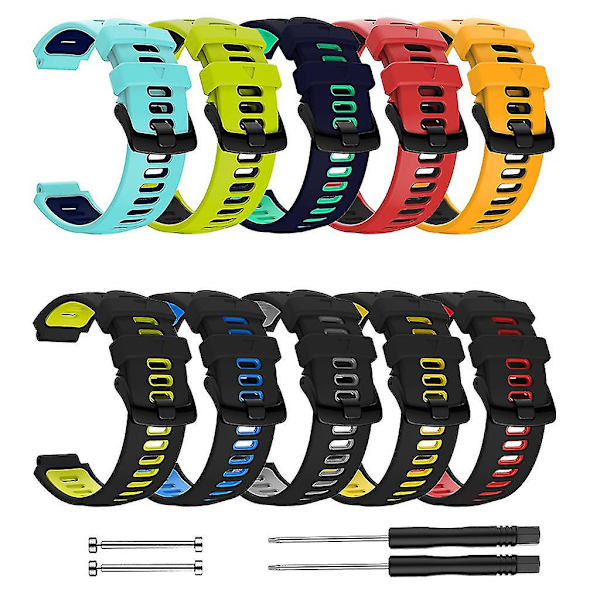 Passer til Garmin Forerunner 735xt Holdbar rem Stødtæt