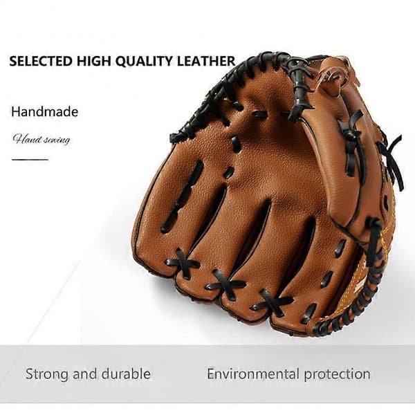 Læder Baseball Handske Enkle Baseball Handsker Universal Nye Softball Handsker Til Børn/Voksne