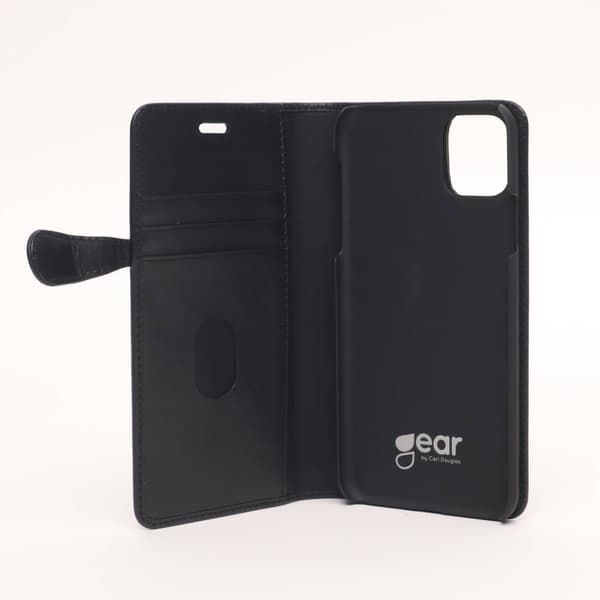 Mobilcover 3 Kortlommer Sort - iPhone 11