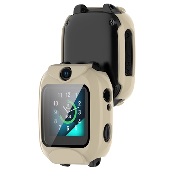 Ivory White Protective Case for Xplora XGO2 Smartwatch