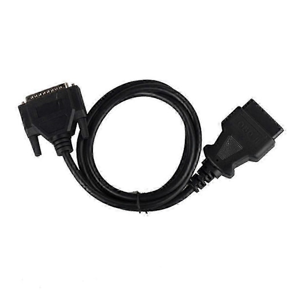 Ck100 Obd2 16-pin Till Db25 Kabel 25 Nål Tråd Adapter Bilkontakt Förlängningskabel Diagnostisk T