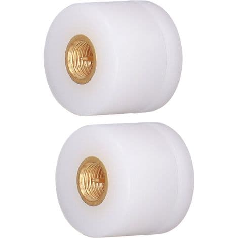 Högdriven 2.4G Utomhus WiFi-antenn, 2-pack, Vattentät för Hemmanätverk, Vit