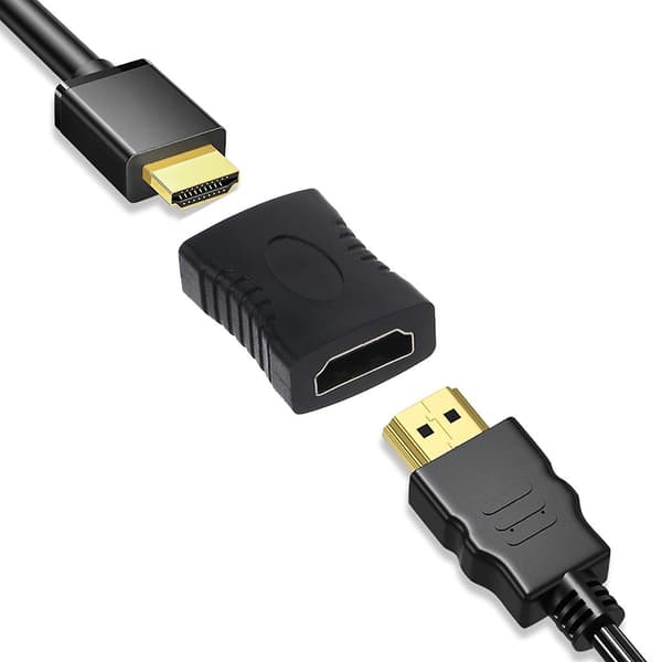 Standard HDMI-kompatibel Forlænger Hun til Hun Stikforbindelse Kobling