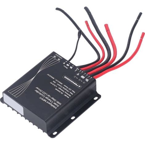 20A MPPT Solar Charge Controller, IP67 Vandtæt, til 40W-80W Batterier og Paneler, 3.2V/6.4V LED Controller